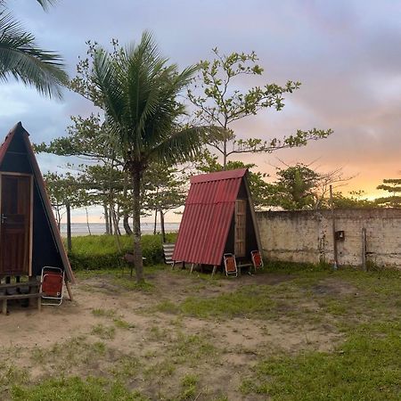 Chale Jorai - Pe Na Areia Villa Bertioga Buitenkant foto