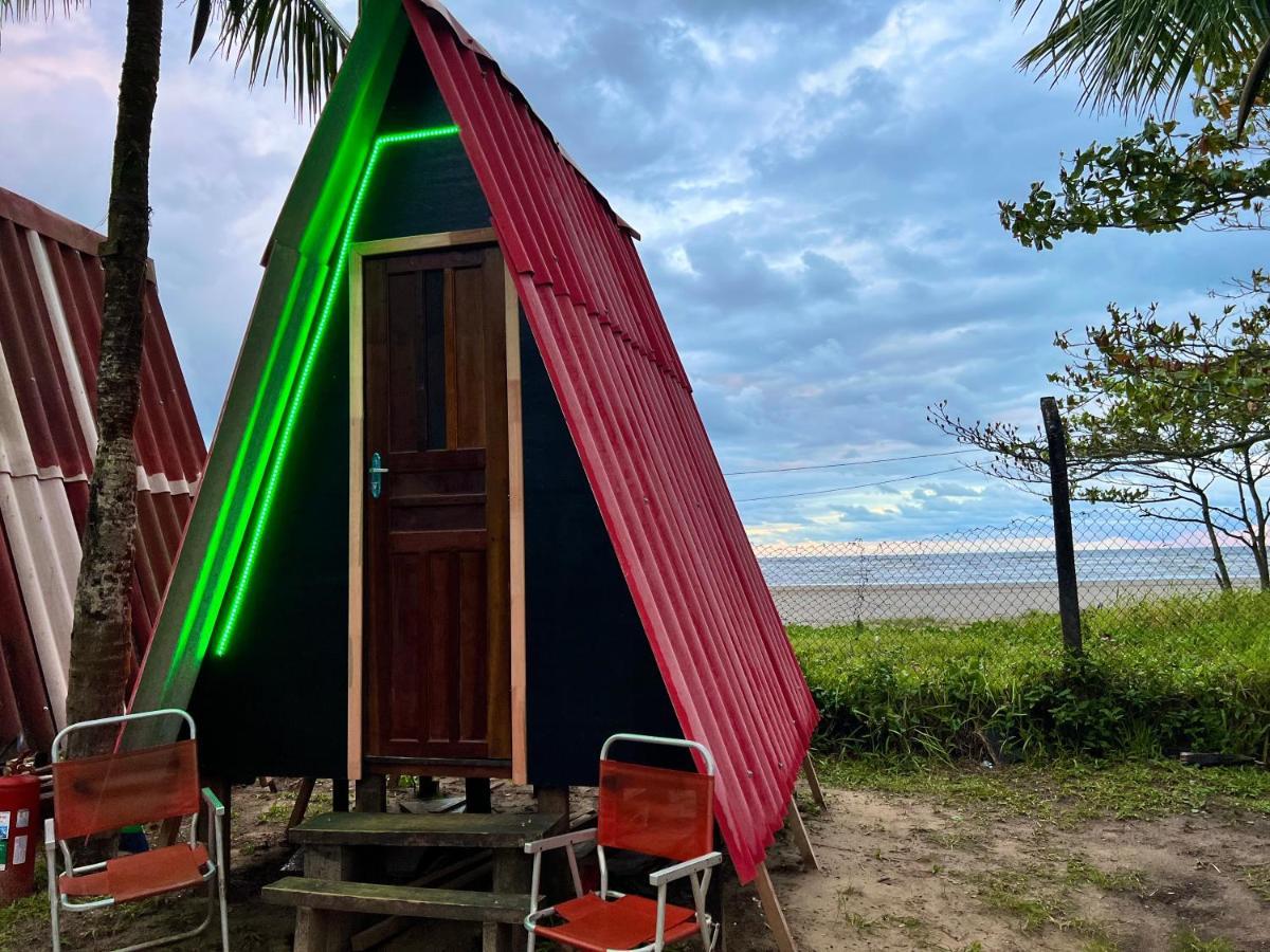 Chale Jorai - Pe Na Areia Villa Bertioga Buitenkant foto